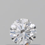 Diamante Naturale Taglio Brillante 0.31ct EX/EX/VG D IF - GIA - 4.36x4.34x2.67mm