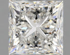 Diamante Naturale Taglio Princess 1.01ct EX/EX G VS2 - GIA - 5.29x5.26x3.99mm