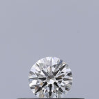 Diamante Naturale Taglio Brillante 0.18ct 3EX G VVS1 - GIA - 3.65x3.68x2.22mm