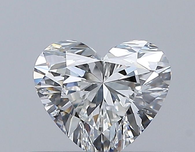 Diamante Naturale Taglio Cuore 0.35ct EX/EX F VVS1 - GIA - 4.4x4.98x2.85mm