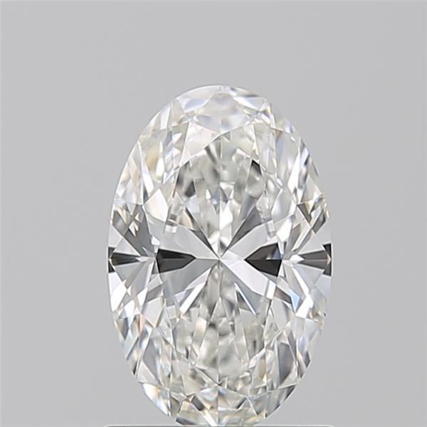 Diamante Naturale Taglio Ovale 1.08ct EX/EX H IF - GIA - 8.66x5.56x3.34mm