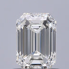 Diamante Naturale Taglio Smeraldo 0.74ct EX/EX F VVS2 - IGI - 6.18x4.31x2.9mm