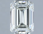Diamante Naturale Taglio Smeraldo 1.3ct EX/EX I VVS2 - IGI - 7.26x5.12x3.49mm