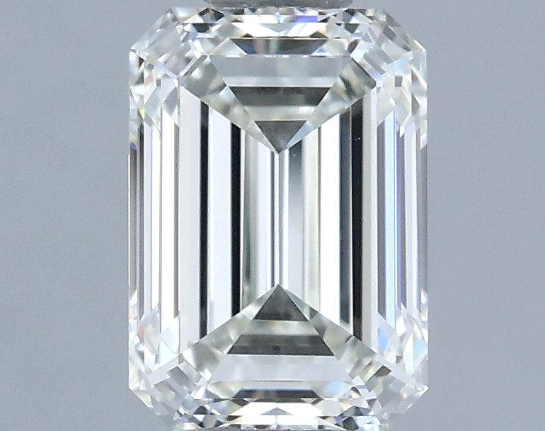 Diamante Naturale Taglio Smeraldo 1.3ct EX/EX I VVS2 - IGI - 7.26x5.12x3.49mm