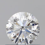 Diamante Naturale Taglio Brillante 0.6ct VG/VG/EX E VS1 - GIA - 5.3x5.27x3.39mm