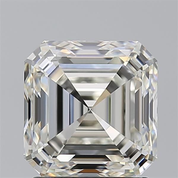 Diamante Naturale Taglio Asscher 2.07ct EX/EX J IF - GIA - 6.95x6.76x4.65mm