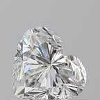 Diamante Naturale Taglio Cuore 0.71ct VG/VG H VS1 - GIA - 5.35x5.98x3.79mm