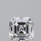 Diamante Naturale Taglio Asscher 0.5ct EX/EX G VVS2 - GIA - 4.43x4.38x2.97mm