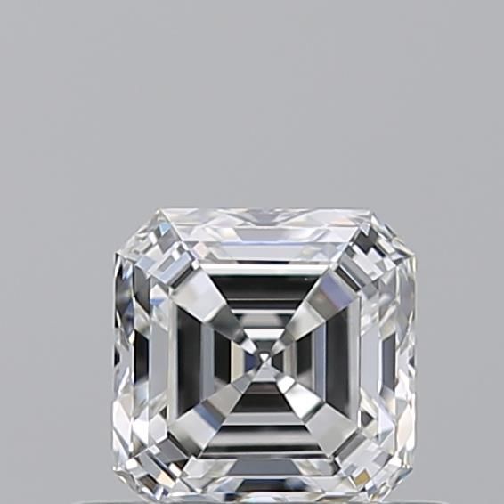 Diamante Naturale Taglio Asscher 0.5ct EX/EX G VVS2 - GIA - 4.43x4.38x2.97mm