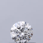 Diamante Naturale Taglio Brillante 0.35ct 3EX D VVS2 - IGI - 4.47x4.5x2.81mm