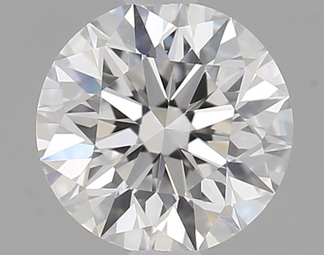 Diamante Naturale Taglio Brillante 0.4ct 3EX F VVS1 - GIA - 4.74x4.7x2.97mm
