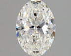 Diamante Naturale Taglio Ovale 1ct VG/VG H VVS1 - GIA - 7.91x5.56x3.5mm