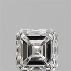 Diamante Naturale Taglio Asscher 1.2ct EX/EX H VVS1 - GIA - 5.77x5.57x3.95mm