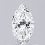 Diamante Naturale Taglio Marquise 0.41ct VG/EX F VS2 - IGI - 7.34x3.85x2.56mm