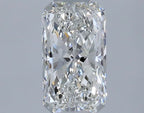 Diamante Naturale Taglio Radiant 0.5ct VG/EX H VVS1 - GIA - 6.27x3.58x2.66mm