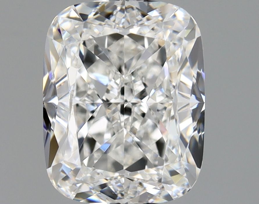 Diamante Taglio Cushion Modificato 1.03ct EX/EX F VVS2 - GIA - 6.36x5.02x3.53mm