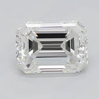 Diamante Naturale Taglio Smeraldo 0.8ct VG/EX I VS1 - GIA - 6.27x4.6x3.12mm