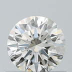 Diamante Naturale Taglio Brillante 0.6ct 3EX H VVS2 - IGI - 5.38x5.42x3.32mm
