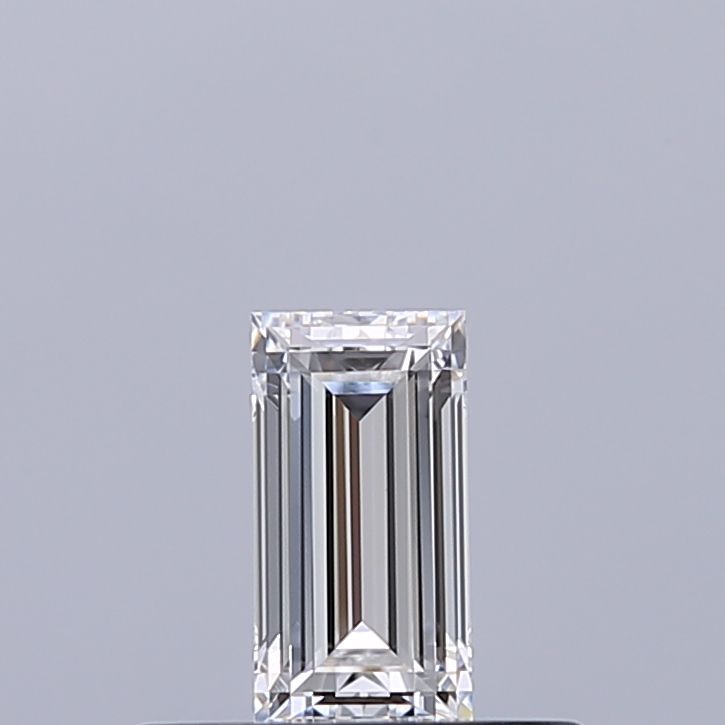 Diamante Naturale Taglio Baguette 0.3ct EX/EX D IF - GIA - 5.35x2.77x1.91mm