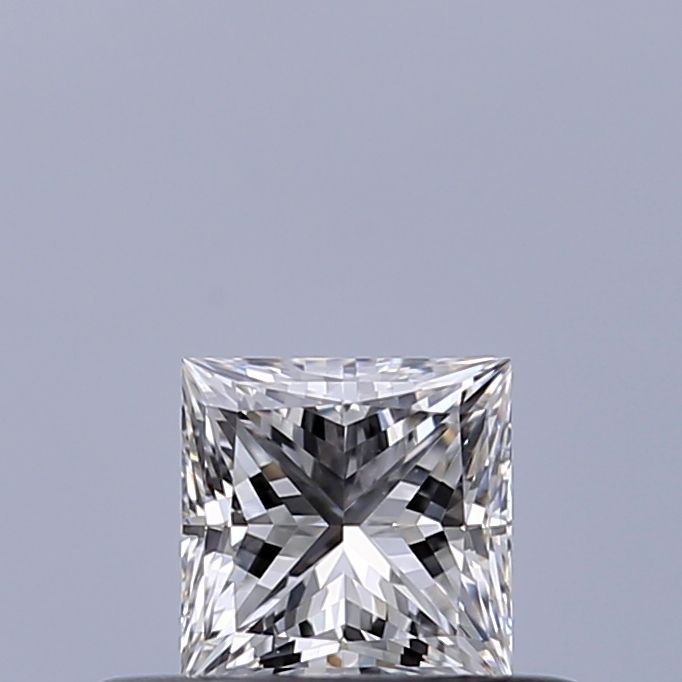 Diamante Naturale Taglio Princess 0.31ct EX/EX F VVS1 - GIA - 3.71x3.69x2.71mm
