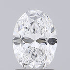 Diamante Naturale Taglio Ovale 1.02ct EX/EX D VS2 - IGI - 7.95x5.66x3.4mm