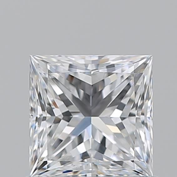 Diamante Naturale Taglio Princess 1.01ct EX/EX D VS1 - GIA - 5.51x5.51x3.97mm