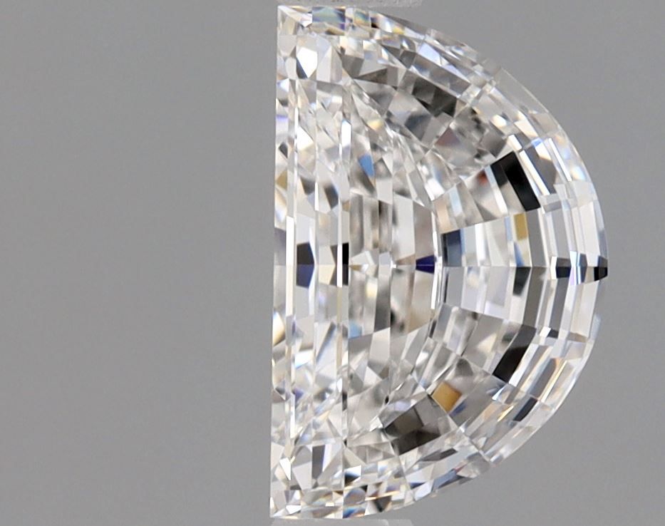 Diamante Naturale Taglio Mezzaluna 0.9ct EX/EX F VS1 - GIA - 7.31x4.8x3.17mm