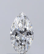 Diamante Naturale Taglio Marquise 0.5ct EX/EX F VVS1 - GIA - 7.98x4.19x2.62mm