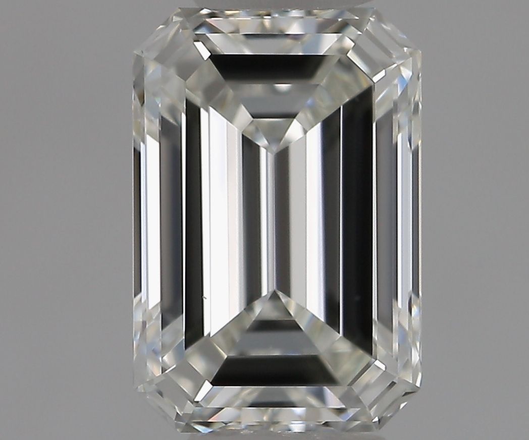 Diamante Naturale Taglio Smeraldo 0.9ct VG/EX H VS1 - GIA - 6.82x4.63x3.0mm
