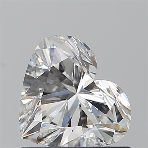 Diamante Naturale Taglio Cuore 0.9ct VG/VG G VVS2 - GIA - 5.92x6.8x4.05mm