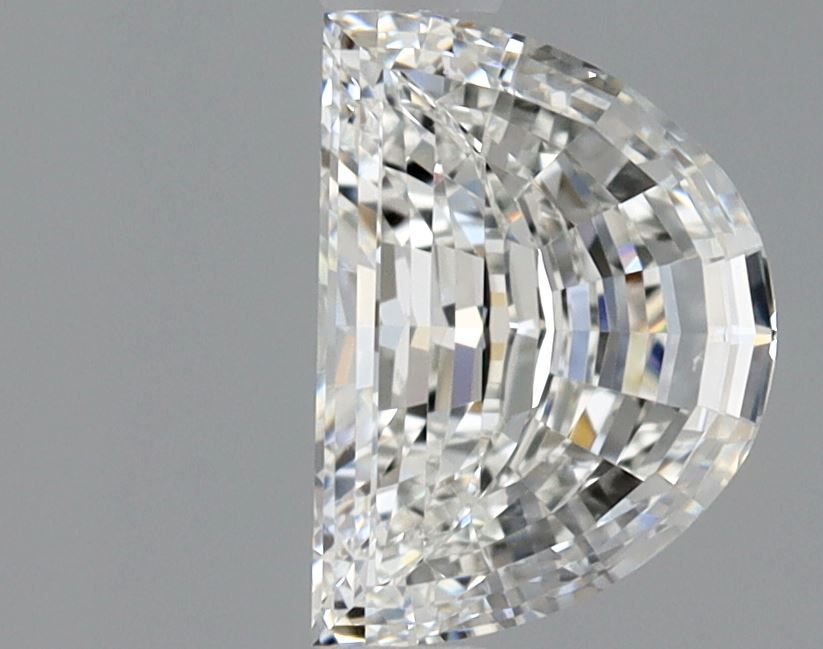 Diamante Naturale Taglio Mezzaluna 0.9ct EX/EX G VVS2 - GIA - 7.19x5.16x3.02mm
