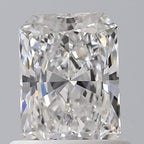 Diamante Naturale Taglio Radiant 0.7ct VG/EX E VS1 - GIA - 6.3x4.56x2.97mm