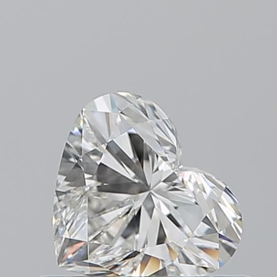 Diamante Naturale Taglio Cuore 0.5ct EX/VG I VVS1 - GIA - 4.82x5.59x3.29mm