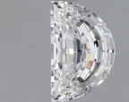 Diamante Naturale Taglio Mezzaluna 0.74ct EX/EX F VS1 - GIA - 7.06x4.53x2.89mm