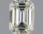 Diamante Naturale Taglio Smeraldo 0.5ct VG/VG J VVS2 - GIA - 5.07x3.75x2.63mm
