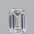 Diamante Naturale Taglio Smeraldo 0.52ct EX/EX E VVS1 - GIA - 5.62x3.76x2.5mm