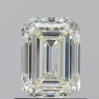 Diamante Naturale Taglio Smeraldo 1.02ct EX/EX J VVS2 - IGI - 6.58x4.74x3.3mm