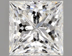 Diamante Naturale Taglio Princess 1.01ct EX/EX F VS1 - GIA - 5.47x5.38x3.95mm