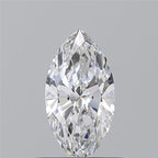 Diamante Naturale Taglio Marquise 0.5ct VG/VG E VVS1 - GIA - 8.09x4.15x2.55mm