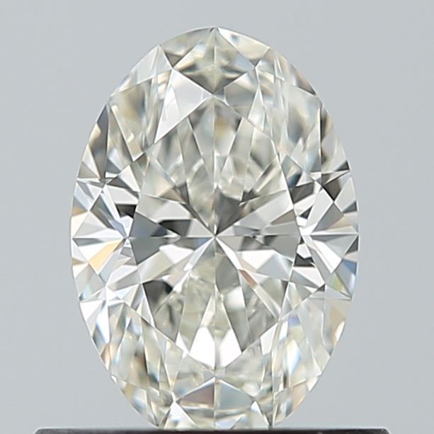 Diamante Naturale Taglio Ovale 0.6ct EX/EX H VVS1 - IGI - 6.93x4.78x2.98mm