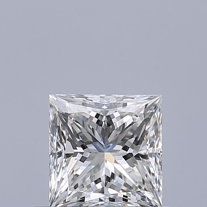 Diamante Naturale Taglio Princess 0.61ct VG/EX G VVS1 - GIA - 4.6x4.51x3.38mm