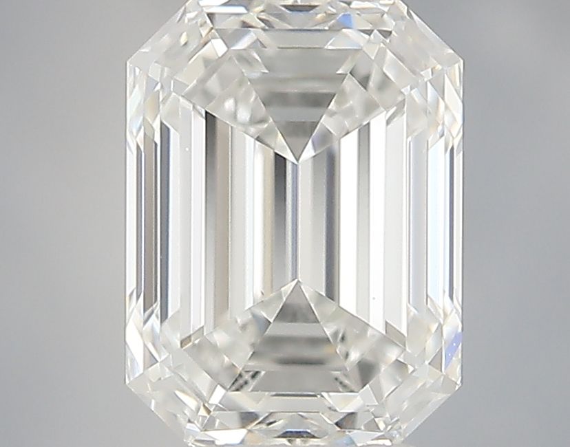 Diamante Naturale Taglio Smeraldo 0.71ct EX/EX E VS1 - IGI - 5.7x4.24x2.95mm