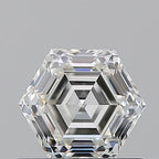 Diamante Naturale Taglio Esagonale 0.71ct EX/EX J VVS1 - GIA - 5.89x5.13x3.2mm