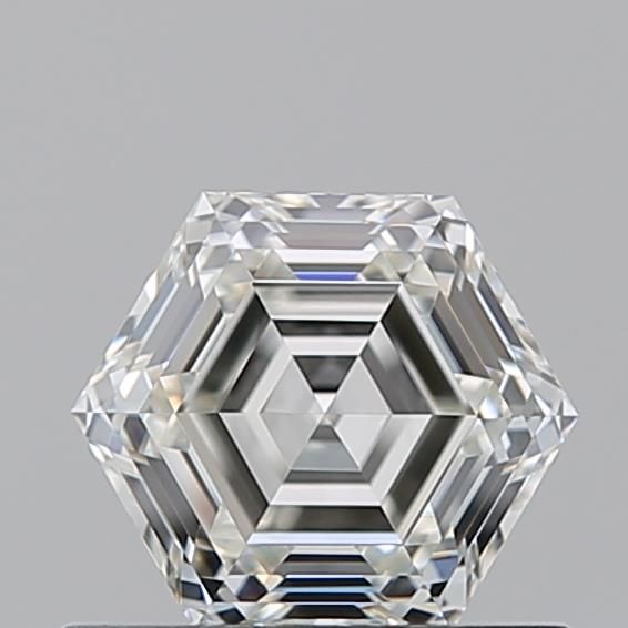 Diamante Naturale Taglio Esagonale 0.71ct EX/EX J VVS1 - GIA - 5.89x5.13x3.2mm