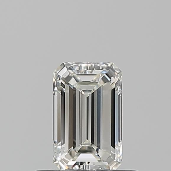 Diamante Naturale Taglio Smeraldo 0.55ct VG/VG J VVS1 - GIA - 6.11x3.8x2.5mm