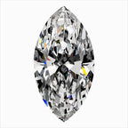 Diamante Naturale Taglio Marquise 0.3ct VG/EX G IF - IGI - 6.9x3.6x2.18mm