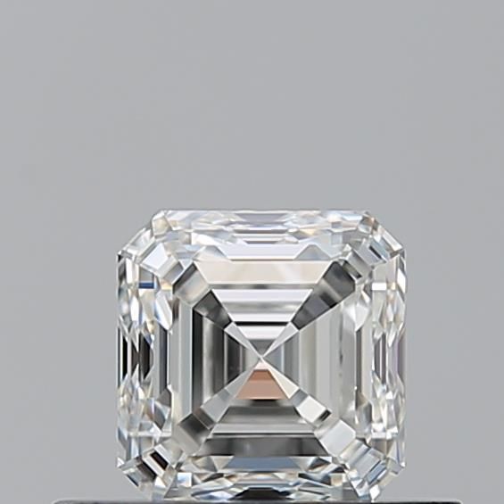 Diamante Naturale Taglio Asscher 0.5ct EX/EX H VVS1 - GIA - 4.27x4.15x2.93mm