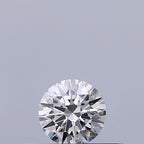 Diamante Naturale Taglio Brillante 0.19ct 3EX E VVS2 - IGI - 3.71x3.73x2.27mm