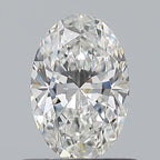 Diamante Naturale Taglio Ovale 0.61ct EX/EX F VVS1 - GIA - 7.06x4.71x2.96mm