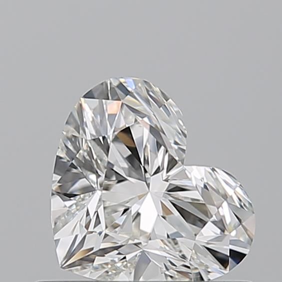 Diamante Naturale Taglio Cuore 0.6ct EX/EX H VVS2 - GIA - 4.98x5.92x3.46mm